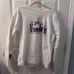 Friends The Reunion Cast Collection Seasons 1-3 Fountain Sweatshirt
